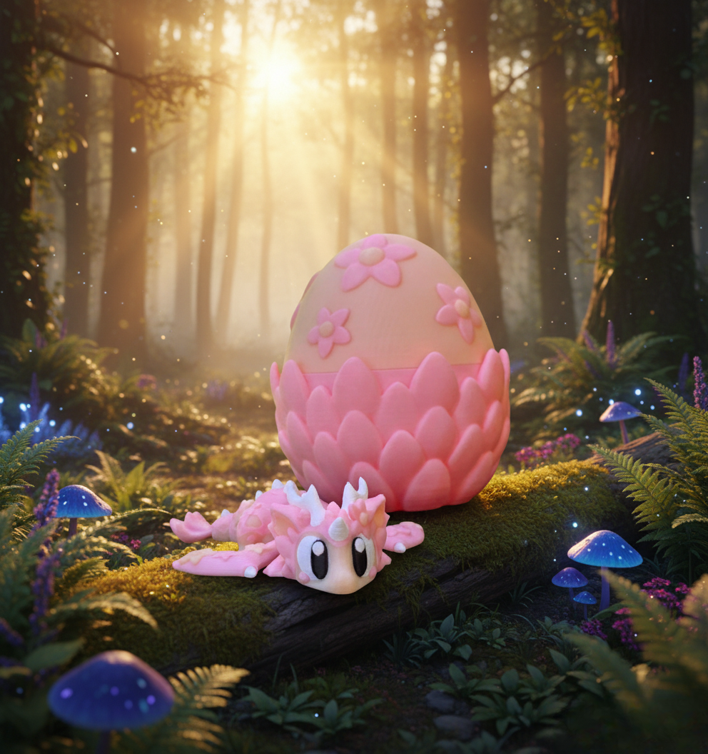 Kirschblütendrache im Ei Ansicht 6